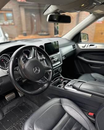 Mercedes-Benz ML cena 95777 przebieg: 202837, rok produkcji 2012 z Osiek małe 497